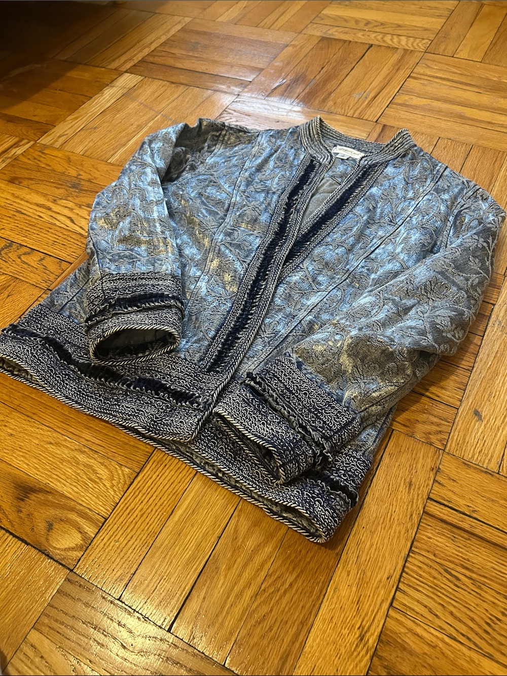 Jacquard Jacket by Coldwater Creek - Picture 2 of 3